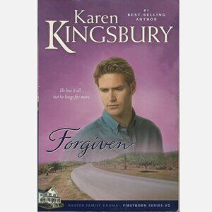 5/$12 Book Karen Kingsbury Forgiven Firstborn 2 Baxter Family 7 Wholesome Clean